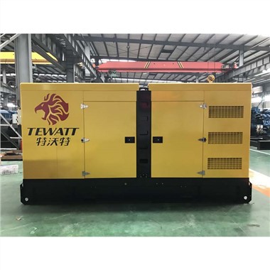 Generadur gwrthsain yn gosod injan VOLVO